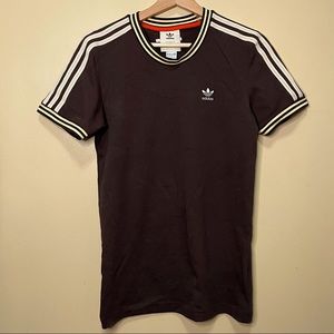 ADIDAS x Wales Bonner short sleeve t-shirt, brown, size XS